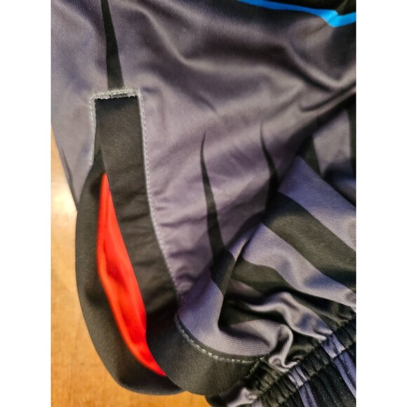 Skyn Style drawstring Basketball shorts mens Large tribal print black blue gray - Picture 8 of 8